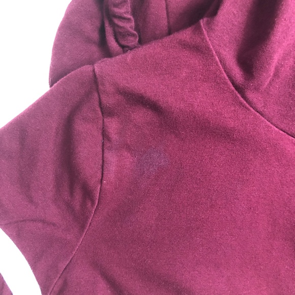 Ambiance Hooded Short Sleeve Sporty Jersey Dress - Picture 6 of 6